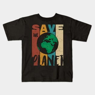 Save The Planet Kids T-Shirt